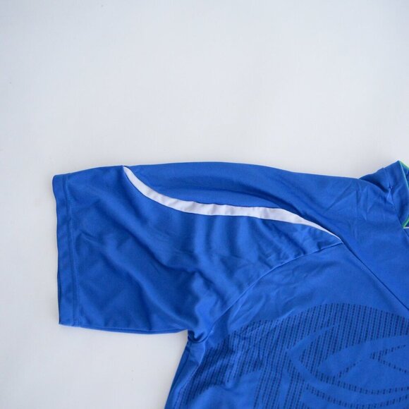 Vintage Italia Blue Home Gli Azzurri Fifa Figc Soccer Football Jersey Medium - Picture 7 of 8